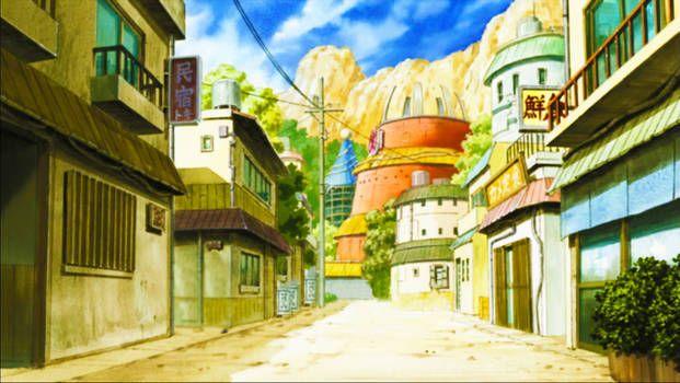 Hidden Leaf Village Landscape